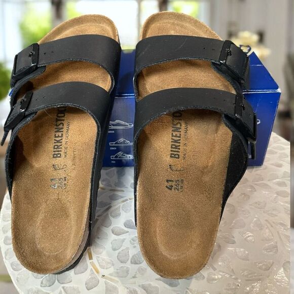 Birkenstock Arizona Regular Fit two Strap Sandal Slide Size 41 EU - Picture 6 of 7